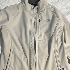 The North Face Off-White Softshell Jacket